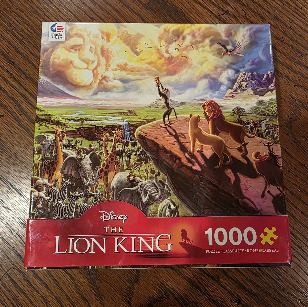 lion king 1000pc puzzle